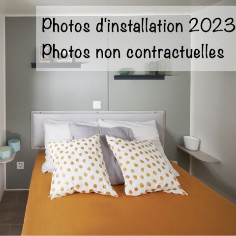 MOBILHOME 6 personnes - Espace Premium 33m² BDL Clim TV - Celia