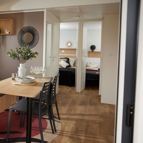 MOBILHOME 4 personas - Ciela Confort Bay - 2 habitaciones - Vista al lago