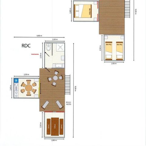 UNIEKE ACCOMMODATIE 6 personen - Le Nid 40m², n°44