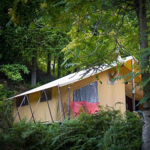 Tenda 4 persone - Canadese con stufa a legna