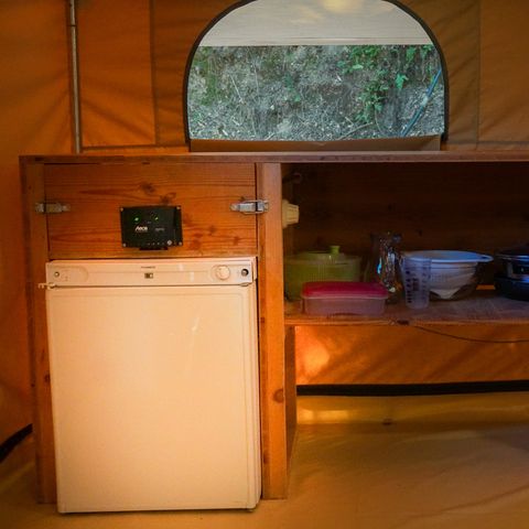 Tenda 4 persone - Canadese con stufa a legna