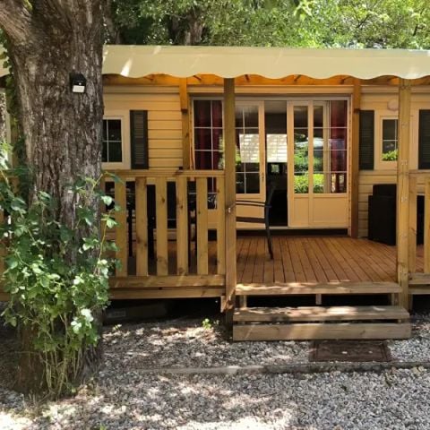 MOBILHOME 8 personnes - Mobil Home Aqua 3 Chambres 6/8 Personnes Terrasse semi-couverte