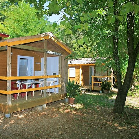 Chalet 5 persons - SUPER ECO (Without sanitary facilities)