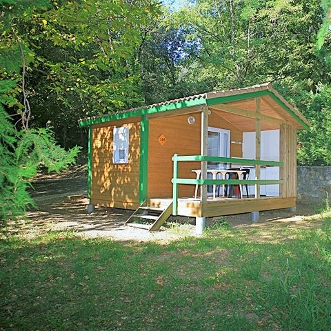Chalet 5 personen - SUPER ECO (Ohne Sanitäranlagen)