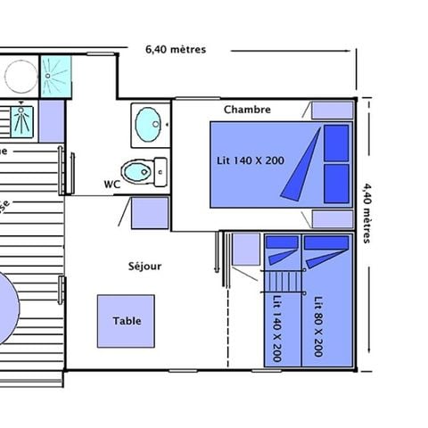 CHALET 5 personnes - Confort 4/5 Pers Cuisine d'été 18 m² + 10m²