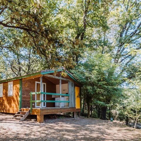 Chalet 5 personen - Zomer comfort - 2 slaapkamers - TV - PLANCHA - WIFI