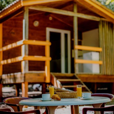 Chalet 5 persons - Comfort 4/5 Pers Summer kitchen 18 m² + 10m².