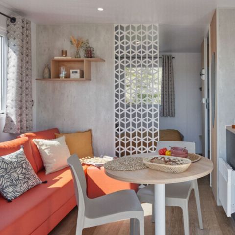 Casa mobile 8 persone - Lodge Sunêlia Luxe con vasca idromassaggio - 4 camere - Da letto