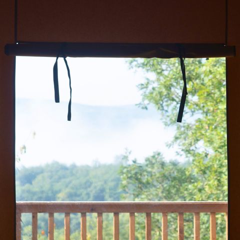 Safaritent 4 personen - Lodge Chrysalide - 35 m² + 15 m² terras