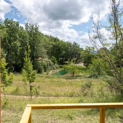 TENTE TOILE ET BOIS 6 personnes - Lodge Maasai Mara - 31 m² + 12.5 m² + terrasse 23 m²