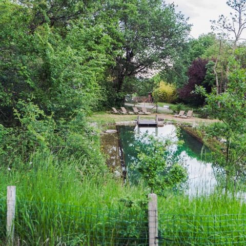 Tente en toile et en bois 7 personnes - Lodge Samburu - 31 m² + 12.5 m² + terrasse 23 m²