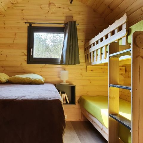 Uniek 4 personen - Ongebruikelijke accommodatie - Tonneau 4pl - zonder sanitair