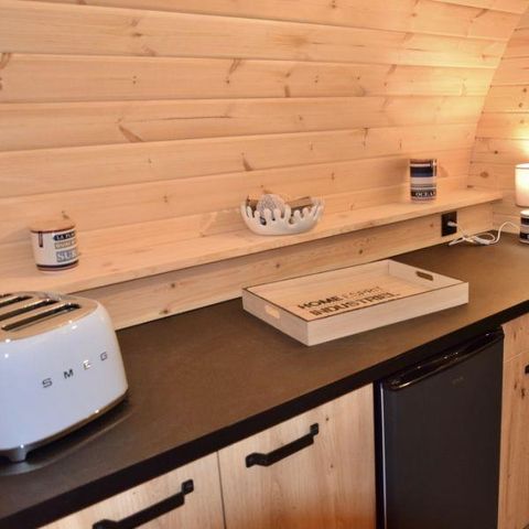 Uniek 4 personen - Ongebruikelijke accommodatie - Tonneau 4pl - zonder sanitair
