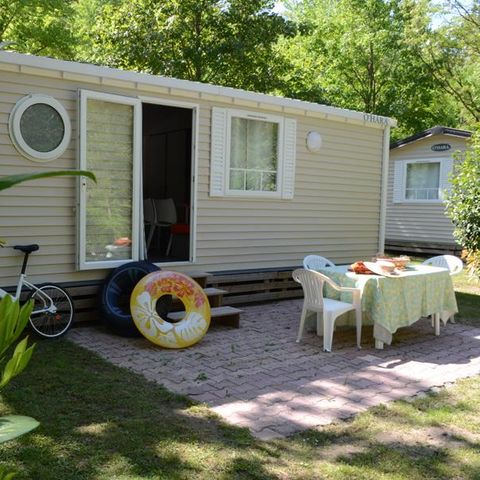 MOBILE HOME 5 people - Mobilhome Classique 2 bedrooms + Terrace - Bord de Rivière