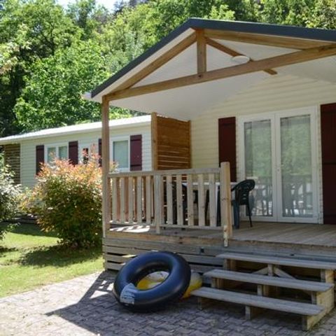 CASA MOBILE 4 persone - Résidence PEYRELADE Comfort 2 camere da letto - terrazza coperta + TV