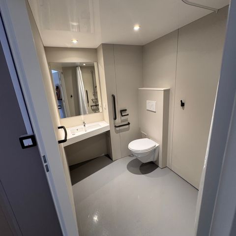 MOBILE HOME 4 people - NEW // Residence LOUISIANE PMR Comfort 2 bedrooms + semi-covered terrace + TV