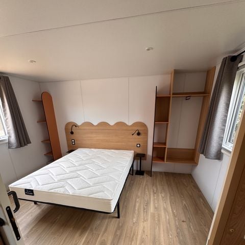 Mobile home 4 persons - NEW // Residence LOUISIANE PMR Comfort 2 bedrooms + semi-covered terrace + TV