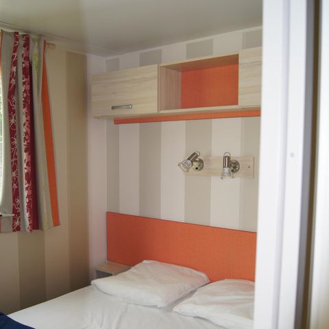 Mobilheim 5 Personen - Titania (innen 23.5 m² - 2 Zimmer)