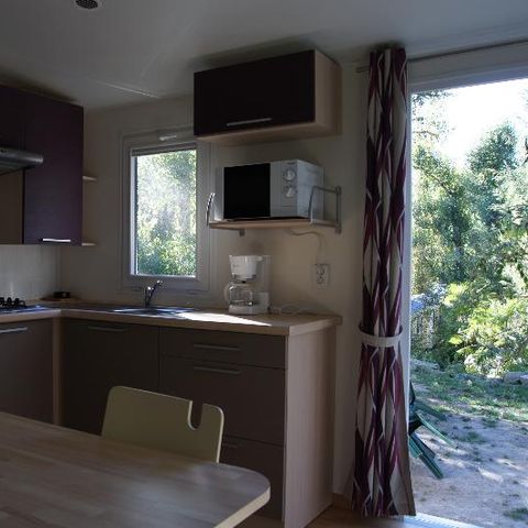 MOBILHOME 5 personas - Oakley (interior 26,5 m² - 2 habitaciones)