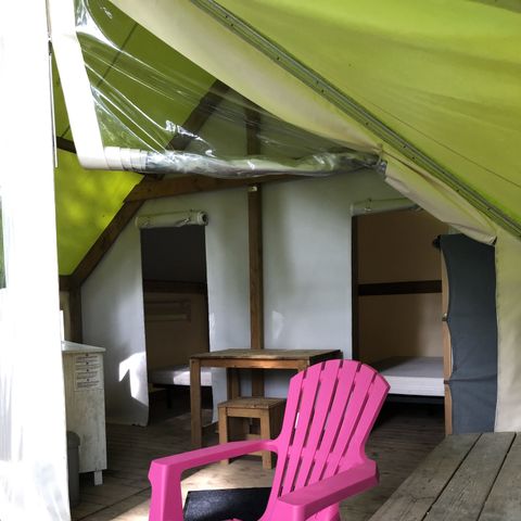 TENTE 4 personnes - lodge toilé