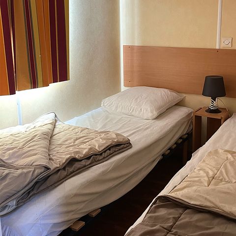 Stacaravan 6 personen - Stacaravan met 2 slaapkamers
