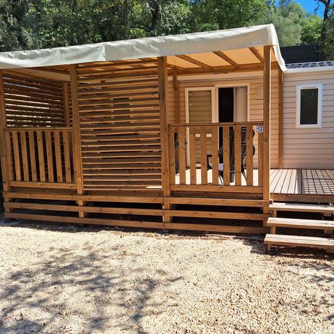 Mobile home 5 persons - 2 bedrooms Domino - air-conditioning Confort 24m² - air conditioning