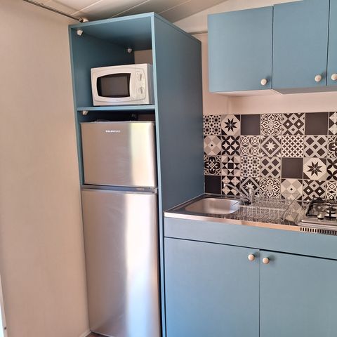 Mobile home 5 persons - 2 bedrooms Domino - air-conditioning Confort 24m² - air conditioning