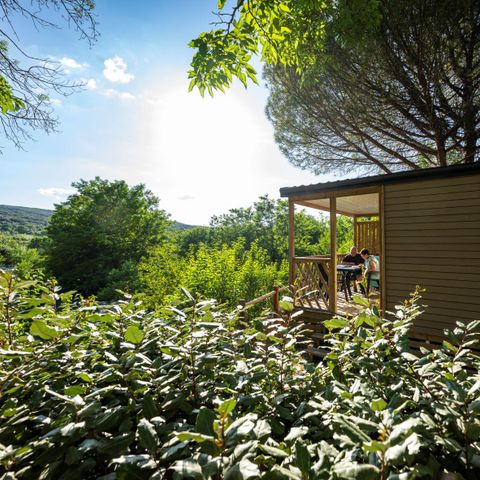 Stacaravan 4 personen - 2 kamers Loggia Bay Confort 25m² airconditioning