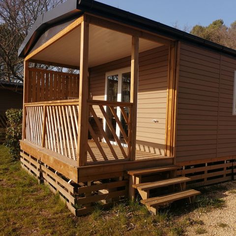 Mobile home 4 persons - 2 bedrooms Loggia Bay Confort 25m² air-conditioned