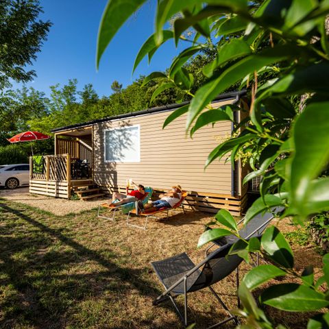 Mobile home 4 persons - 2 bedrooms Loggia Confort 24m² - air conditioning