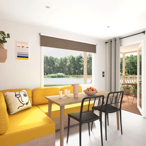 Mobile home 4 persons - 2 bedrooms Loggia Confort 24m² - air conditioning