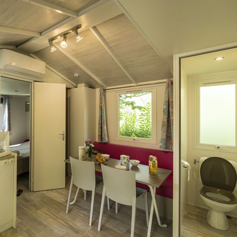 Mobile home 4 persons - 2 bedrooms Riviera Confort - air conditioning