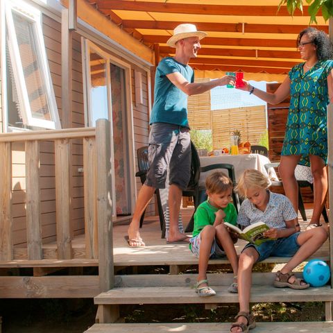 Mobile home 6 persons - 3 bedrooms Titania Confort 33m² - air conditioning