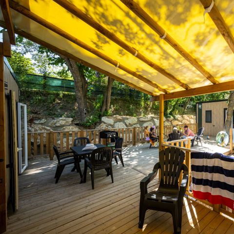 Mobilheim 8 Personen - 4 Zimmer Tribu Premium 66m² - Klimaanlage / Geschirrspüler