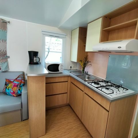 MOBILHOME 6 personas - Cabaña familiar - comodidad con aire acondicionado