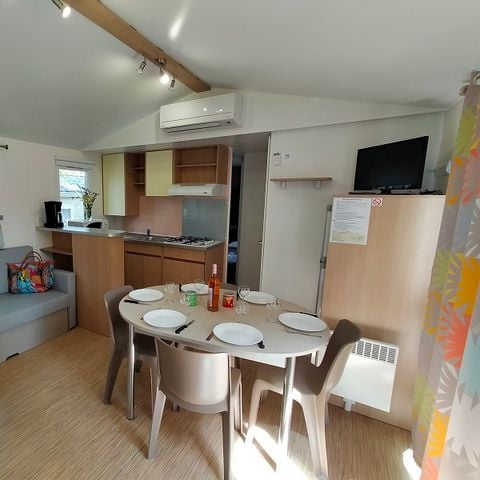 Mobilheim 6 Personen - Cottage family - mit allem Komfort klimatisiert