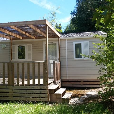 Stacaravan 4 personen - 2 slaapkamers - Comfort met airconditioning