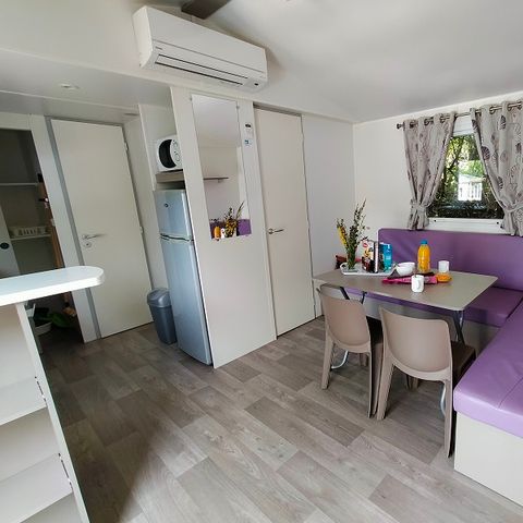 Mobilheim 4 Personen - 2 Schlafzimmer - Klimatisierter Komfort