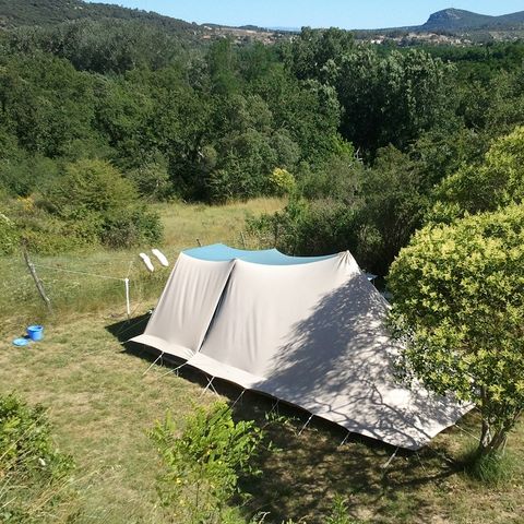 PARCELA - Paquete de tienda natural + coche