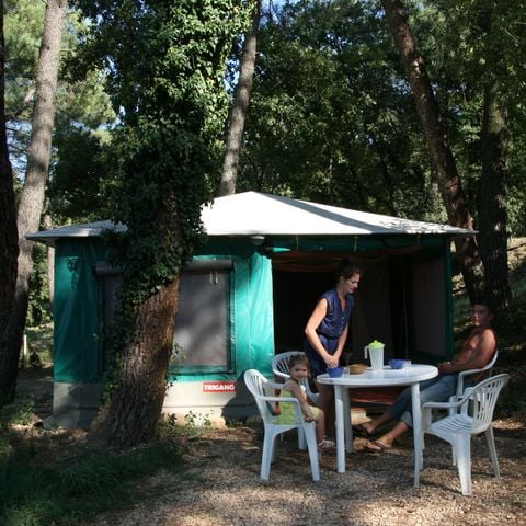 Glampingtent 4 personen - BASILIEK