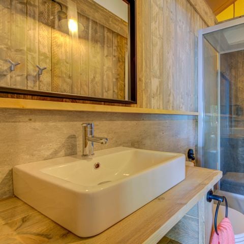 TENDA IN TELA E LEGNO 6 persone - LODGE PREMIUM LEGNO e TETTO