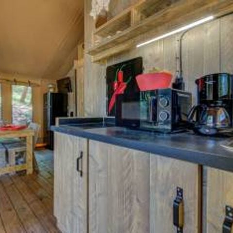 Safarizelt 4 Personen - Lodge Prémium 4 Personen