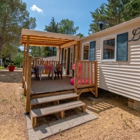 MOBILE HOME 4 people - Aqua 2 Bedrooms 4 People Semi-covered terrace TV