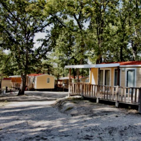 Mobile home 6 persons - 2-bedroom air-conditioned mobile home