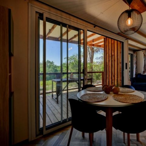 Stacaravan 4 personen - Cottage Farniente Luxe 2 Slaapkamers met airconditioning