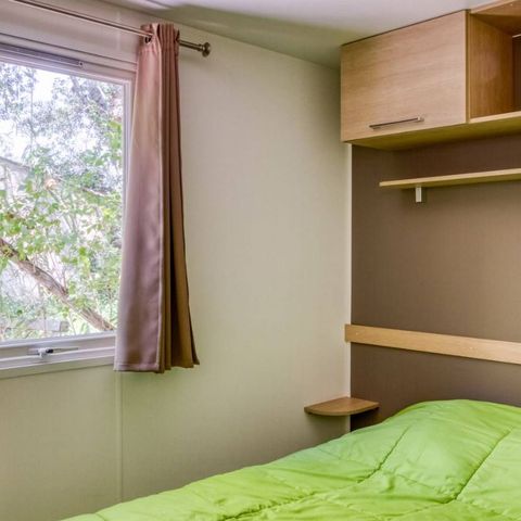 Mobile home 6 persons - Comfort mobile-home 33m² 3 bedrooms - semi-covered terrace - air-conditioning 6 pers