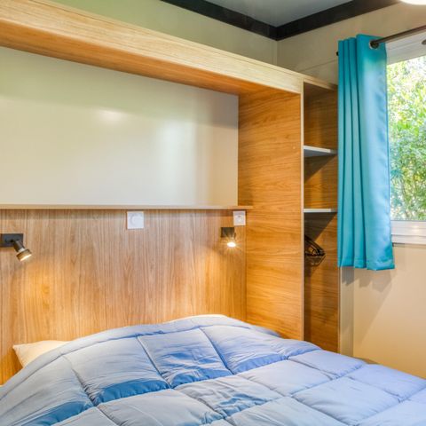 Chalet 5 persons - Chalet Confort 25m² 2 bedrooms - covered terrace - air conditioning 5 people
