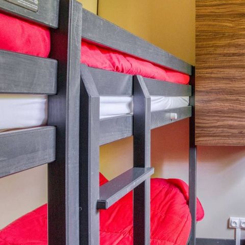 Chalet 5 persons - Chalet Confort 25m² 2 bedrooms - covered terrace - air conditioning 5 people