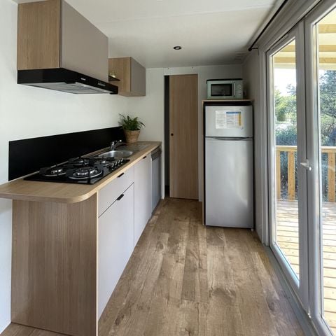 CASA MOBILE 4 persone - Premium 29 m² 2 camere da letto terrazza semicoperta + aria condizionata + LV L