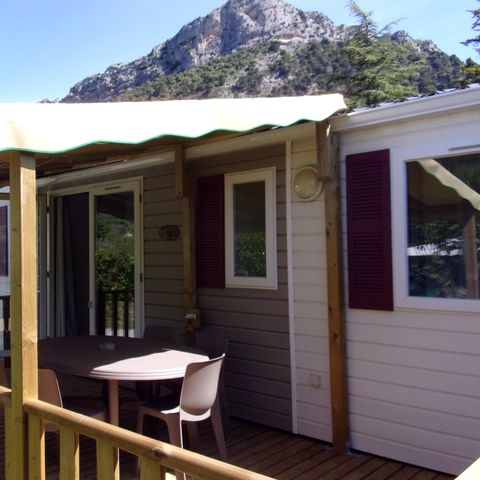 Mobile home 6 persons - 3-bedroom mobile home (48 m²)